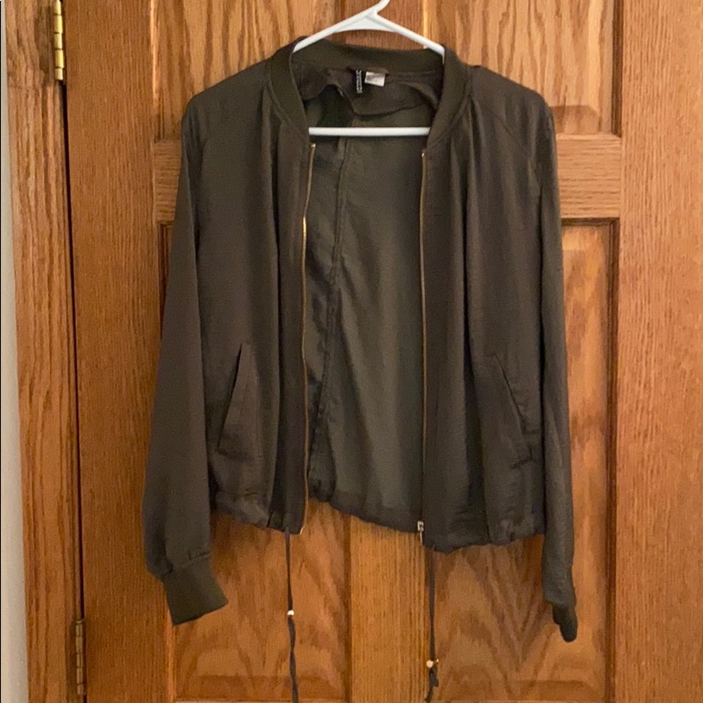 Army green jacket